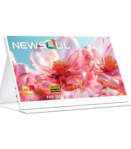 15.6インチ モバイルモニター ホワイト 60hz Amazon.co.jp: モバイルモニター 15.6インチ IPS液晶 FHD ポータブル